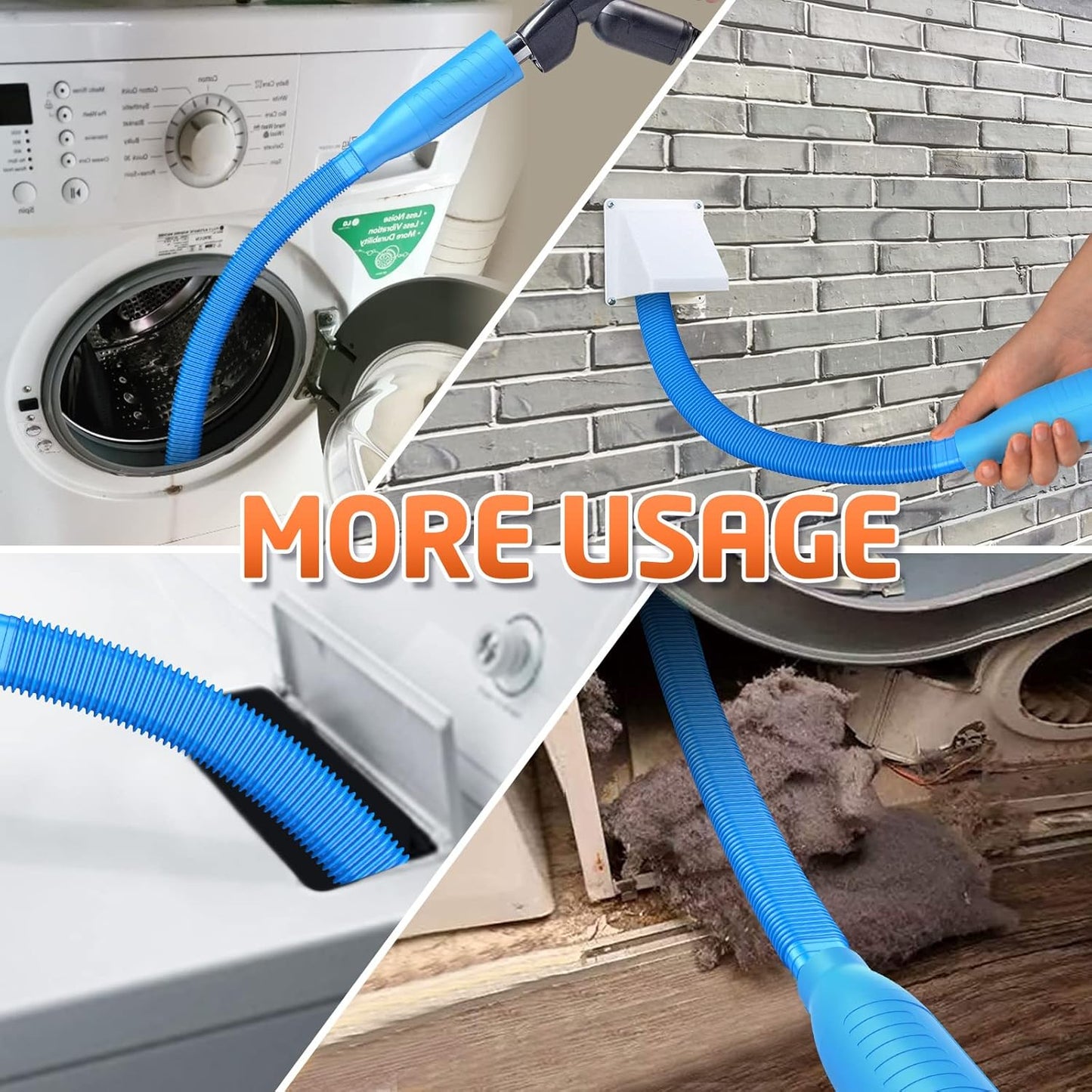 Velorandt® Upgraded Lint Cleaner Vacuum Attachment