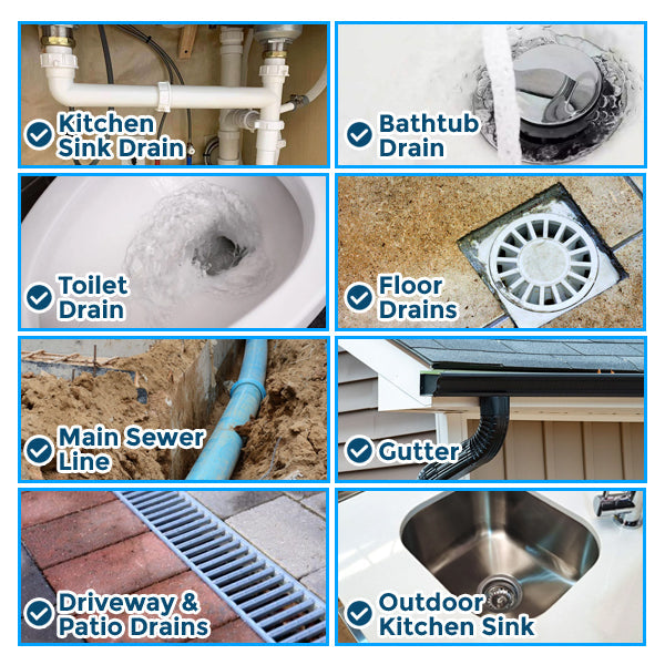 Velorandt® Powerful Drain & Sink Cleaning Powder