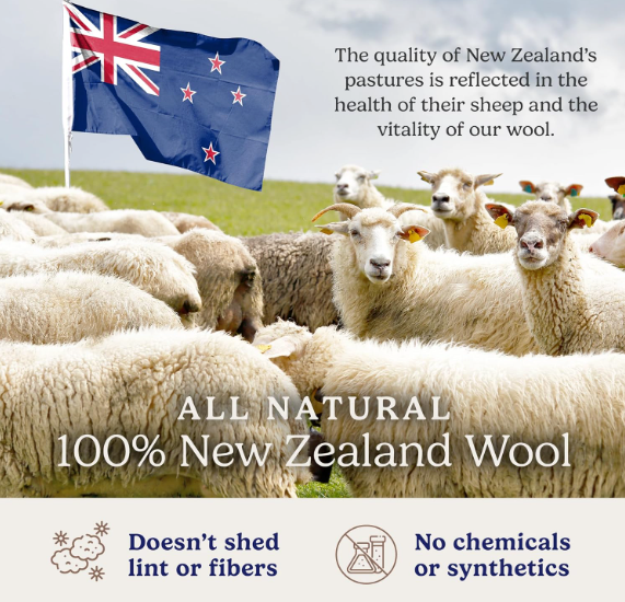 Velorandt® Natural Fabric Softener Laundry Wool Dryer Balls